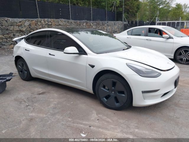 2022 TESLA MODEL 3 5YJ3E1EB7NF162599