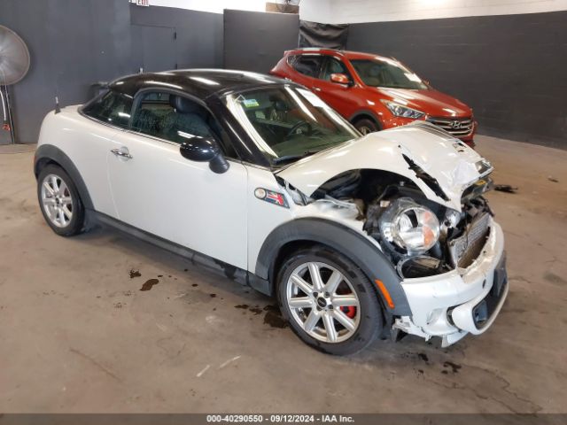 2012 MINI COOPER S WMWSX3C54CT154708