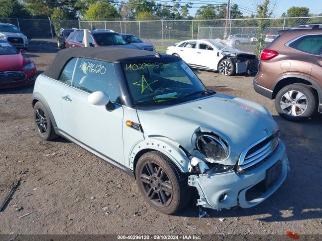 2013 MINI CONVERTIBLE WMWZN3C50DT568963