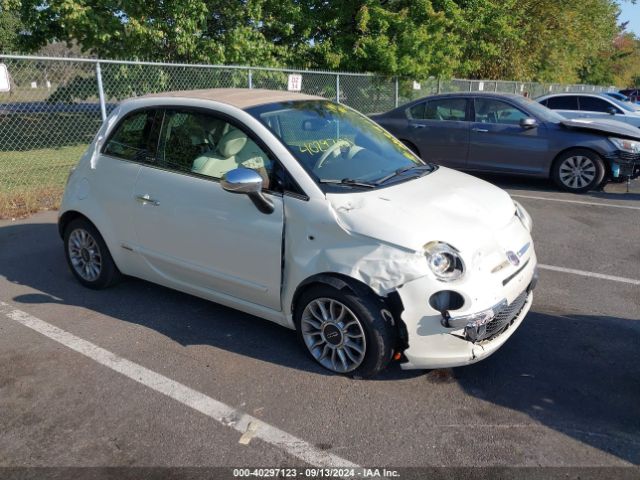 2012 FIAT 500C 3C3CFFER3CT127617