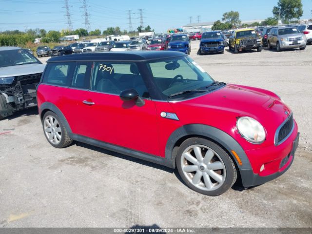2008 MINI COOPER S CLUBMAN WMWMM33588TP89133