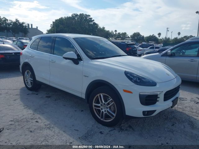 2016 PORSCHE CAYENNE E-HYBRID WP1AE2A20GLA59736