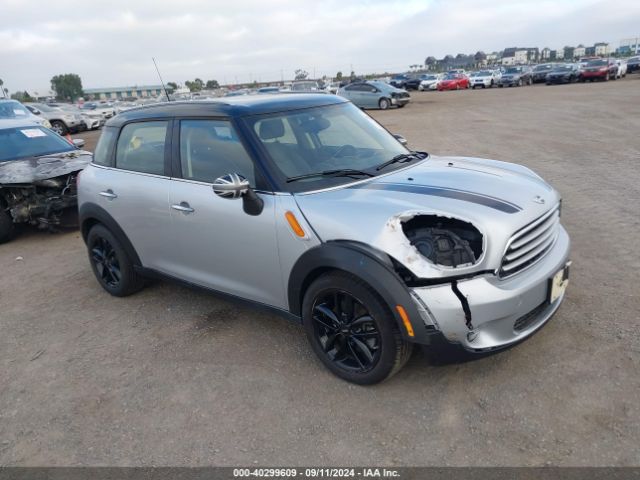 2012 MINI COOPER WMWZB3C55CWM05490
