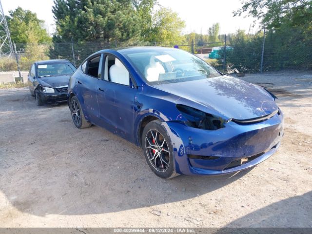 2021 TESLA MODEL Y 5YJYGDEF9MF257166