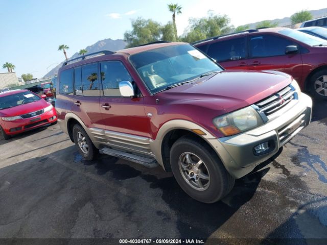 2001 MITSUBISHI MONTERO JA4MW51R41J032076