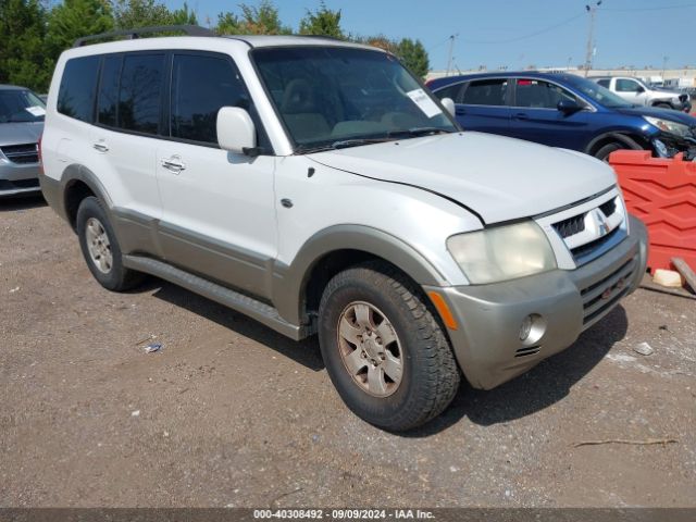 2003 MITSUBISHI MONTERO JA4NW51S53J023641