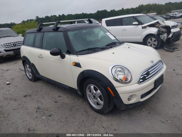 2009 MINI COOPER CLUBMAN WMWML33579TP98099
