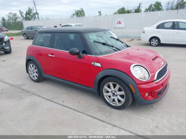 2013 MINI HARDTOP WMWSV3C51DT389638