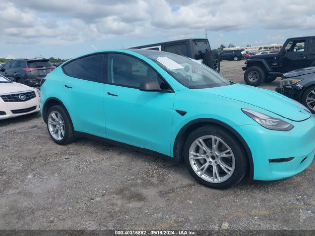 2022 TESLA MODEL Y 7SAYGAEE9NF464456
