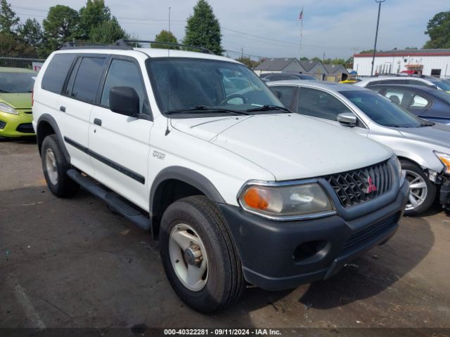 2000 MITSUBISHI MONTERO SPORT JA4LS31H7YP012530