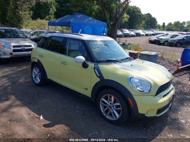 2012 MINI COOPER S COUNTRYMAN WMWZC5C51CWL62081