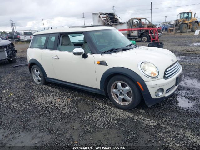 2009 MINI COOPER CLUBMAN WMWML33549TN69279