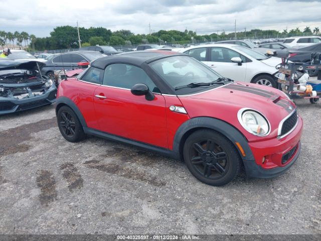 2013 MINI COUPE WMWSX3C57DT466359