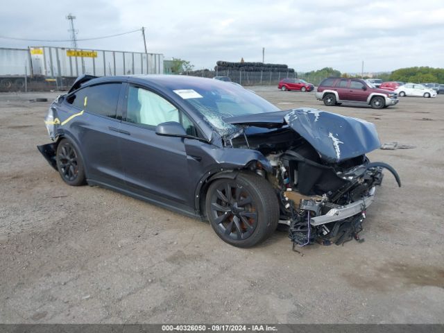 2022 TESLA MODEL X 7SAXCBE61NF333124