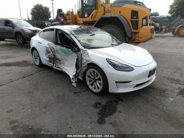 2022 TESLA MODEL 3 5YJ3E1EA2NF286884
