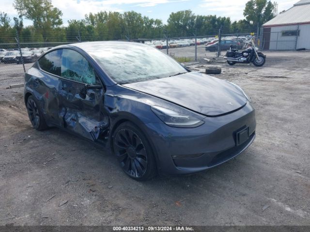 2022 TESLA MODEL Y 7SAYGDEF7NF312802