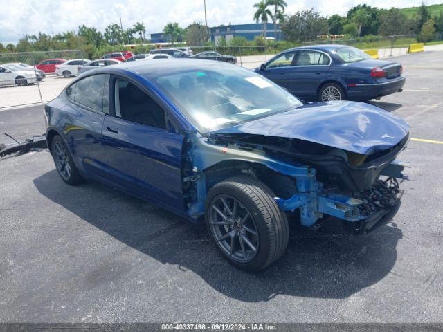 2022 TESLA MODEL 3 5YJ3E1EB4NF267097