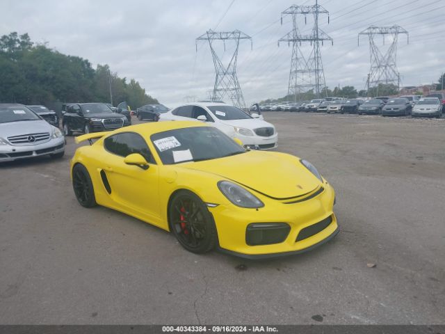 2016 PORSCHE CAYMAN WP0AC2A83GK192573