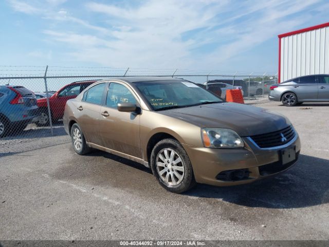 2009 MITSUBISHI GALANT 4A3AB36F69E006541