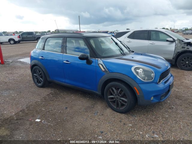 2012 MINI COOPER COUNTRYMAN WMWZC3C59CWM27408