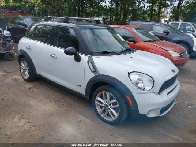 2012 MINI COOPER S COUNTRYMAN WMWZC5C54CWL56579