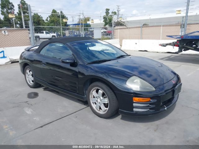 2001 MITSUBISHI ECLIPSE SPYDER 4A3AE85HX1E023547