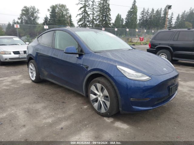 2022 TESLA MODEL Y 7SAYGDEE5NF574115