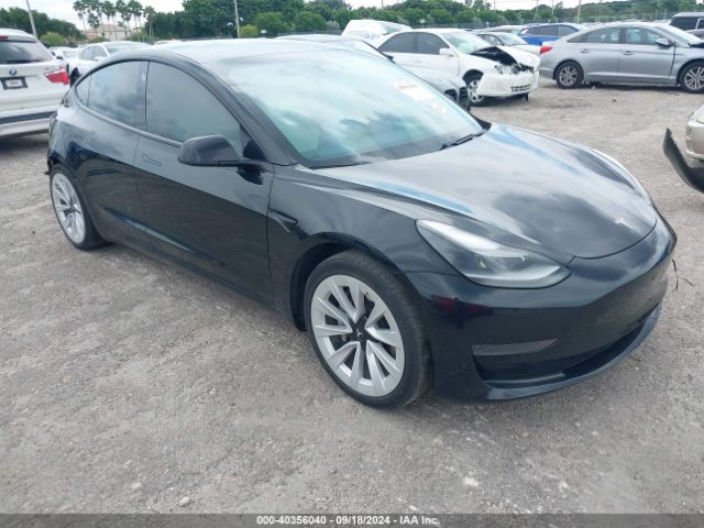 2021 TESLA MODEL 3 5YJ3E1EAXMF989678