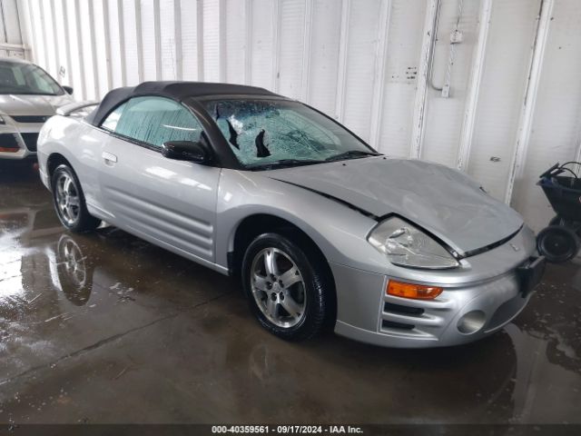 2003 MITSUBISHI ECLIPSE SPYDER 4A3AE45G03E073621