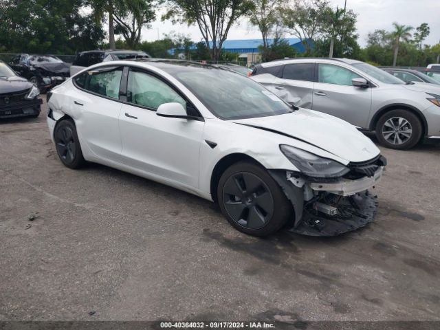 2022 TESLA MODEL 3 5YJ3E1EB2NF335266