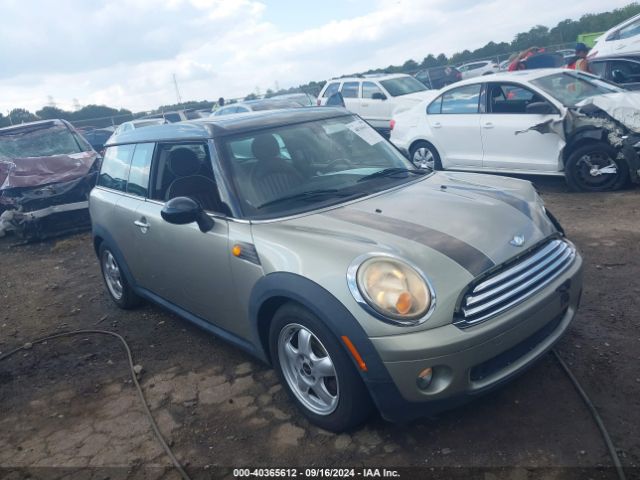 2008 MINI COOPER CLUBMAN WMWML33508TN67351
