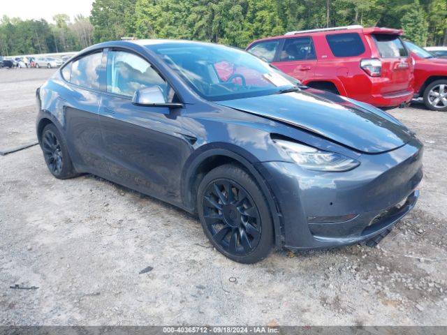 2022 TESLA MODEL Y 7SAYGDEE8NF321855