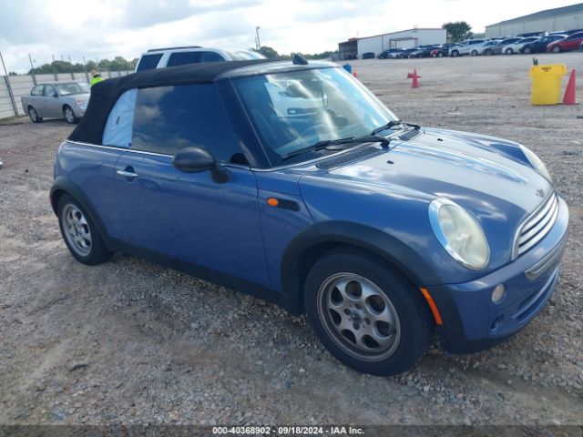 2005 MINI COOPER WMWRF335X5TF62606