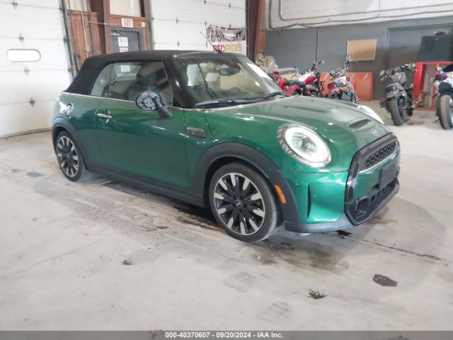 2022 MINI CONVERTIBLE WMW43DL03N3P28183