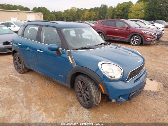 2012 MINI COOPER S COUNTRYMAN WMWZC5C56CWM11484