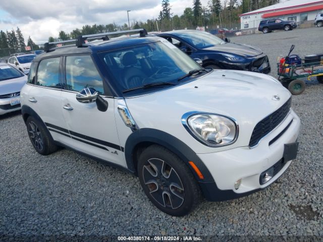 2012 MINI COOPER S COUNTRYMAN WMWZC5C52CWL62252