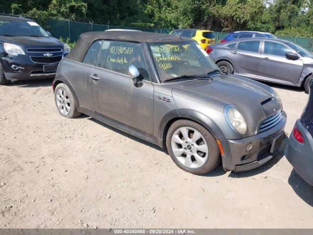 2005 MINI COOPER S WMWRH33485TK55272