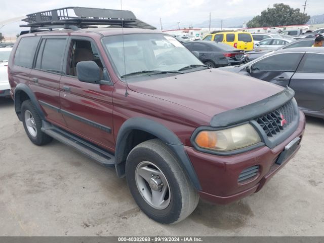2001 MITSUBISHI MONTERO SPORT JA4LS21H61P017797