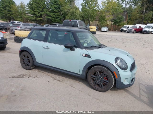 2012 MINI COOPER S WMWSV3C56CTY26094