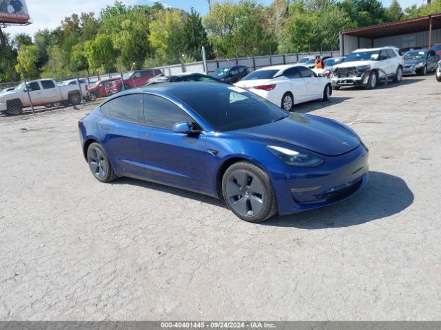 2022 TESLA MODEL 3 5YJ3E1EB1NF170391