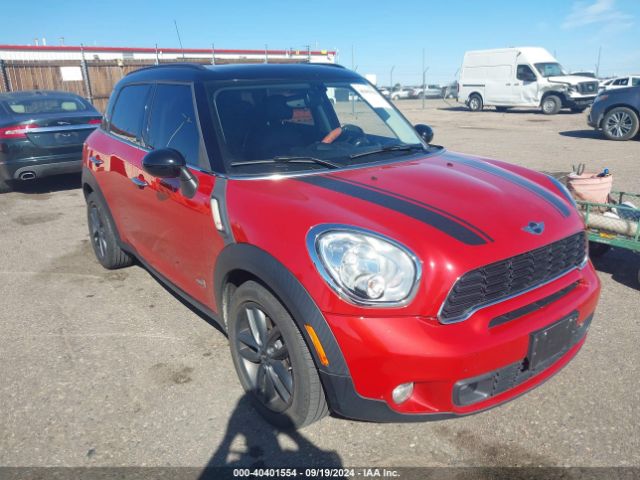 2013 MINI COUNTRYMAN WMWZC5C58DWP32329