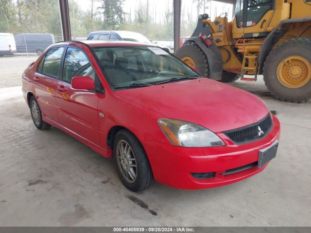 2006 MITSUBISHI LANCER JA3AJ86EX6U035373
