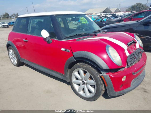 2004 MINI COOPER S WMWRE33474TD88227