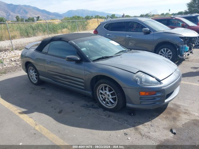 2002 MITSUBISHI ECLIPSE SPYDER 4A3AE85H82E082307