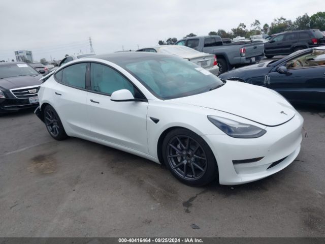 2022 TESLA MODEL 3 5YJ3E1EA6NF178042