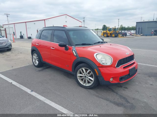 2011 MINI COOPER S COUNTRYMAN WMWZC5C57BWL52539