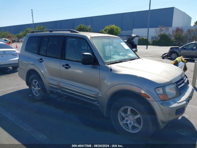 2001 MITSUBISHI MONTERO JA4MW31R91J029405