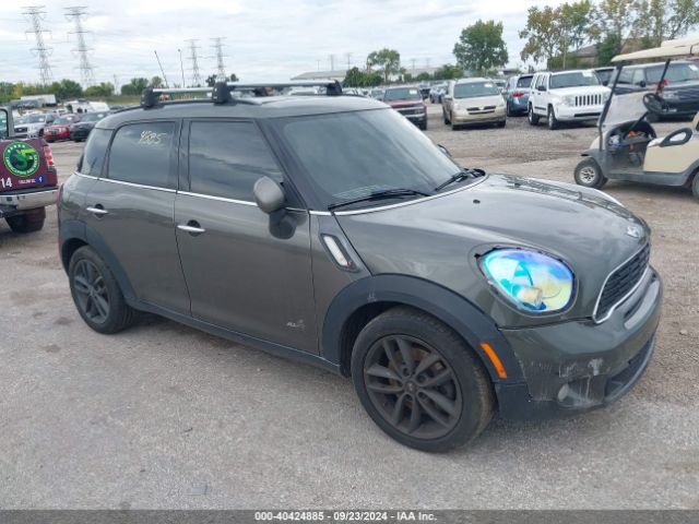 2012 MINI COOPER S COUNTRYMAN WMWZC5C51CWL57141