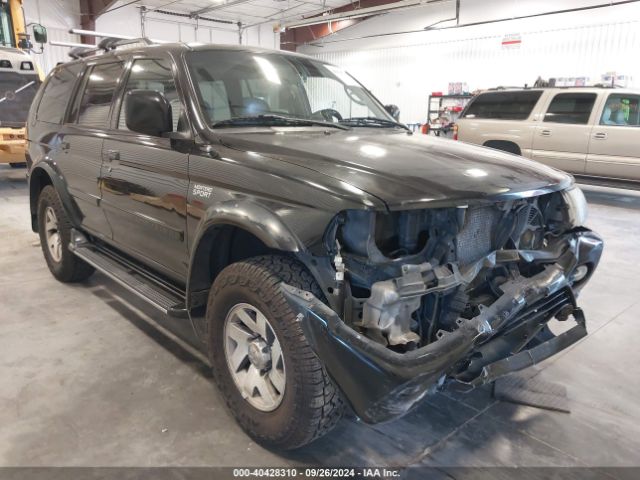 2001 MITSUBISHI MONTERO SPORT JA4MT41R91P015032