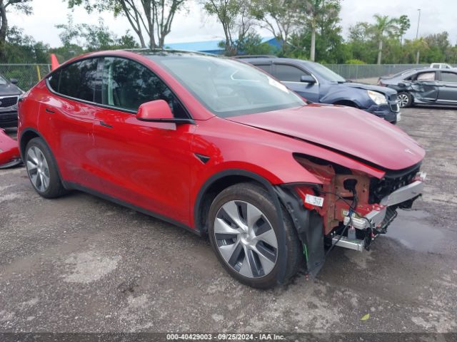 2022 TESLA MODEL Y 7SAYGDEE8NA005045